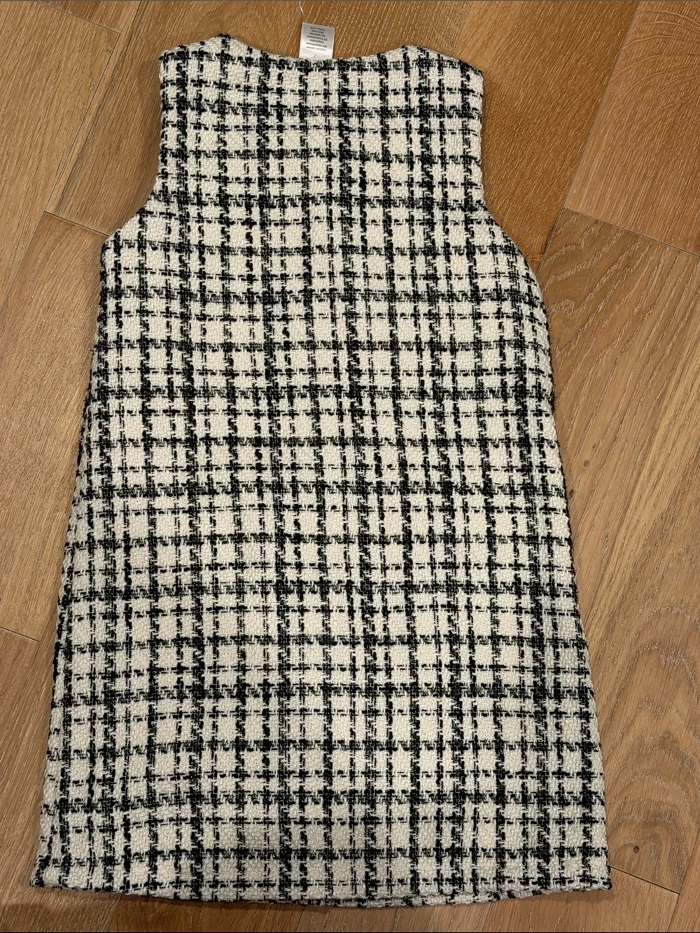 Gymboree Black and White Tweed Shift Dress